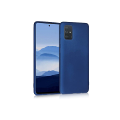 Husa Samsung Galaxy A51 - Silicon Slim, Albastru Husa Samsung Galaxy A51 - Silicon Slim, Albastru